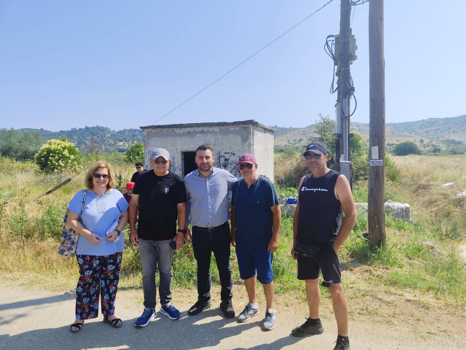Παραδίδεται αρδευτικό έργο στους αγρότες της Βασιλικής 